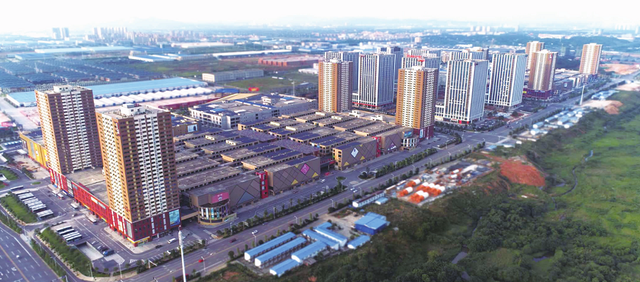 金橋國際商貿(mào)城全景.